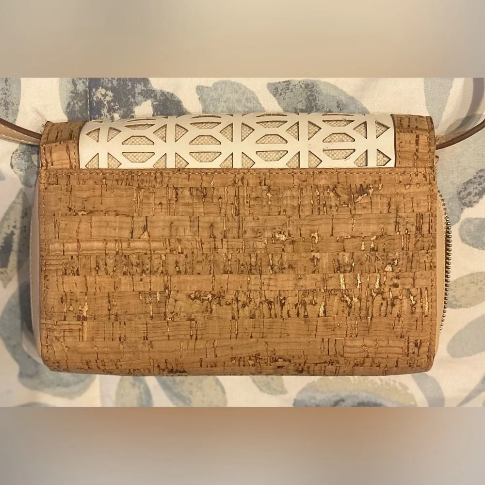Stella & Dot Nolita Medium Crossbody-Geo Cork